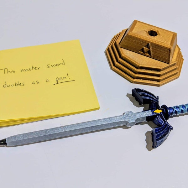 Master Sword Pen - Legend of Zelda office desk accessory