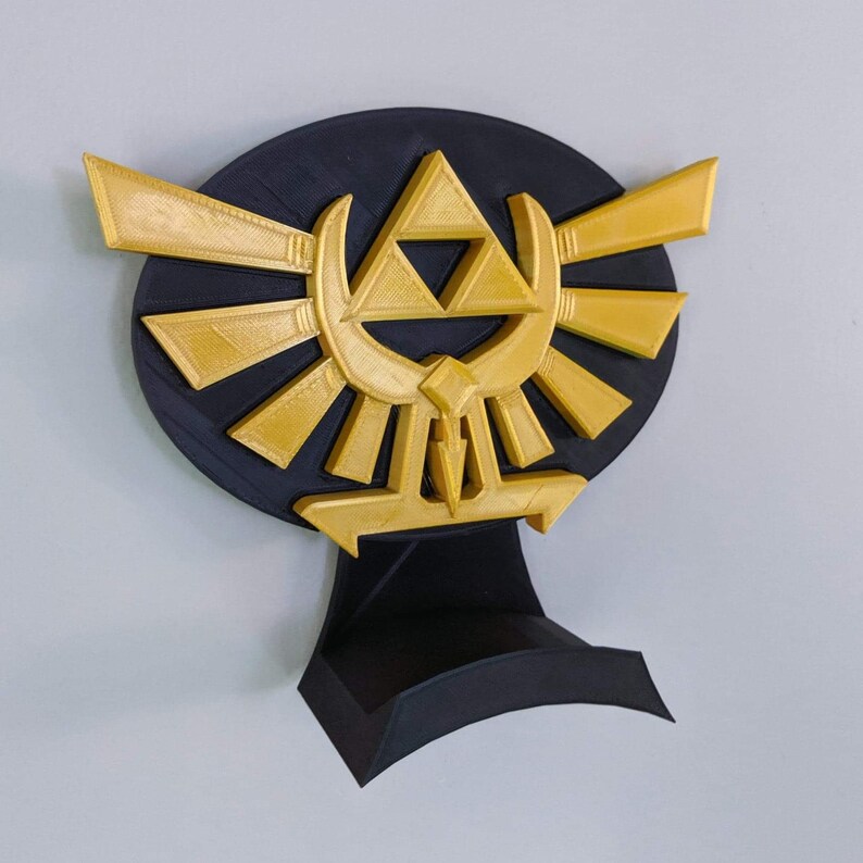 Zelda Headphone Hanger Headset Stand Wall Mount Hook Hanging Etsy