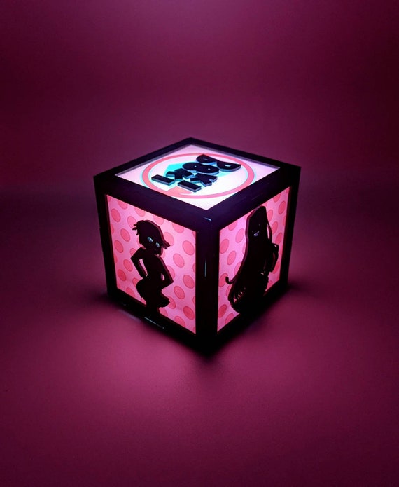 Doki Doki Literature Club LED Lantern Night Light Box - DDLC