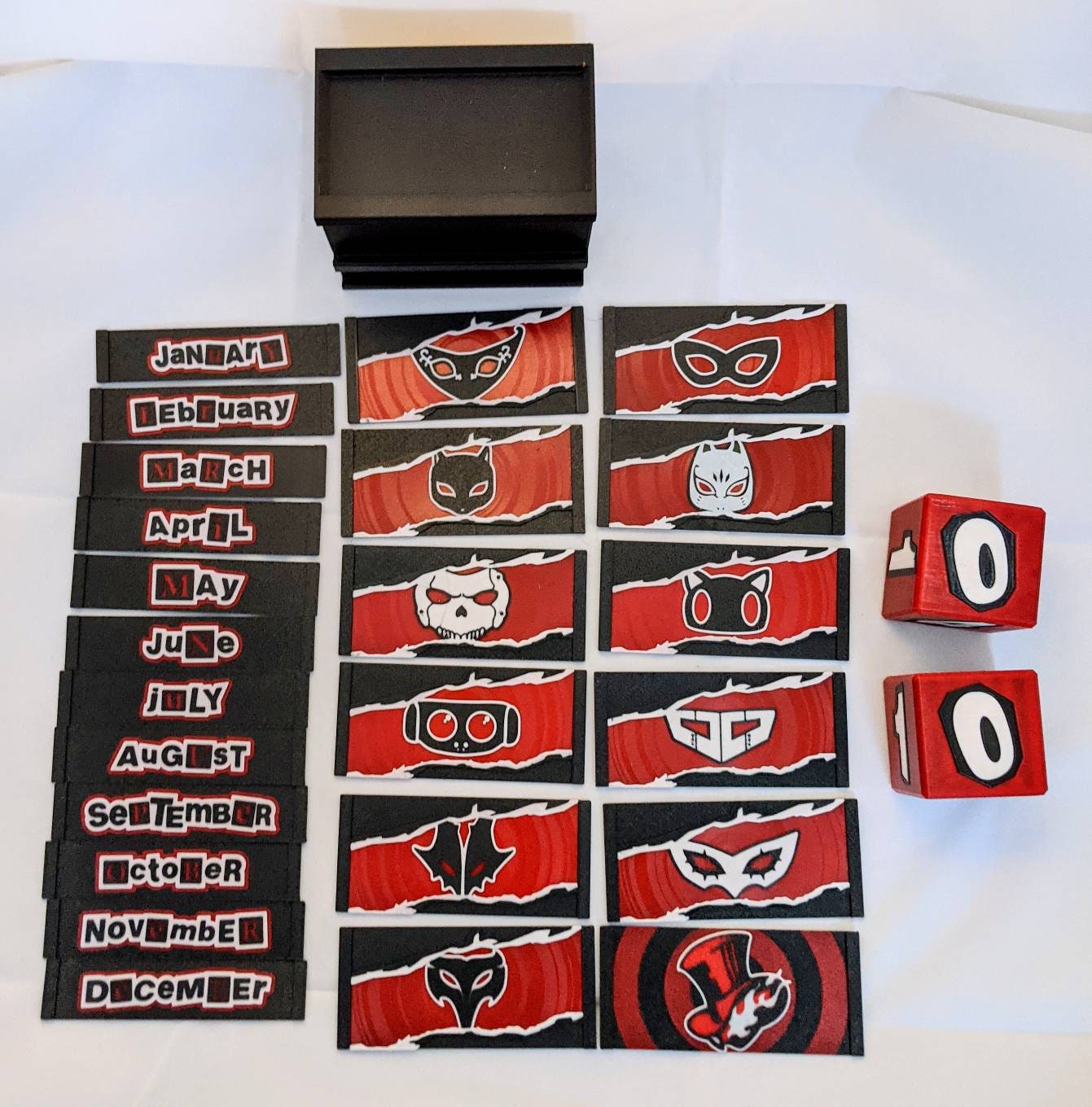 persona-5-desk-calendar-interchangeable-character-panels-etsy