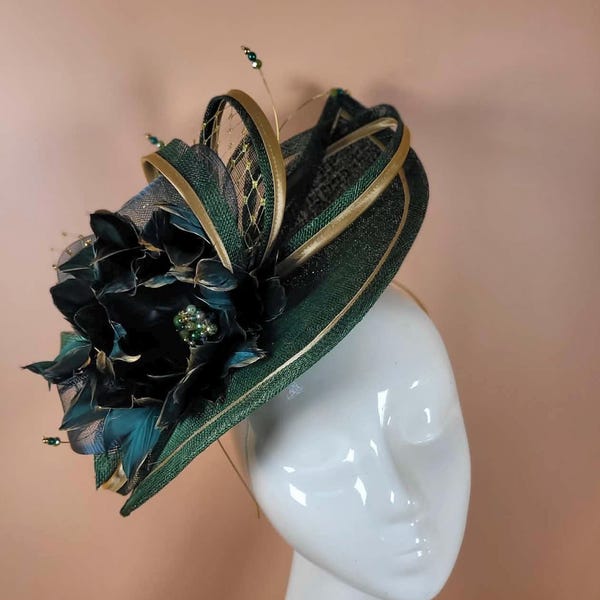 Vert émeraude, or, fascinateur