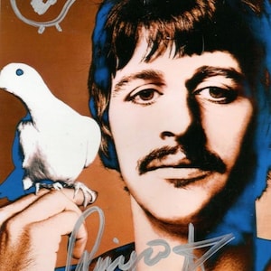Ringo starr art signed - Etsy 日本