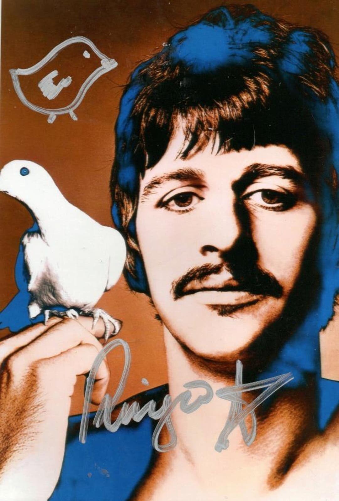 Ringo starr art signed - Etsy 日本