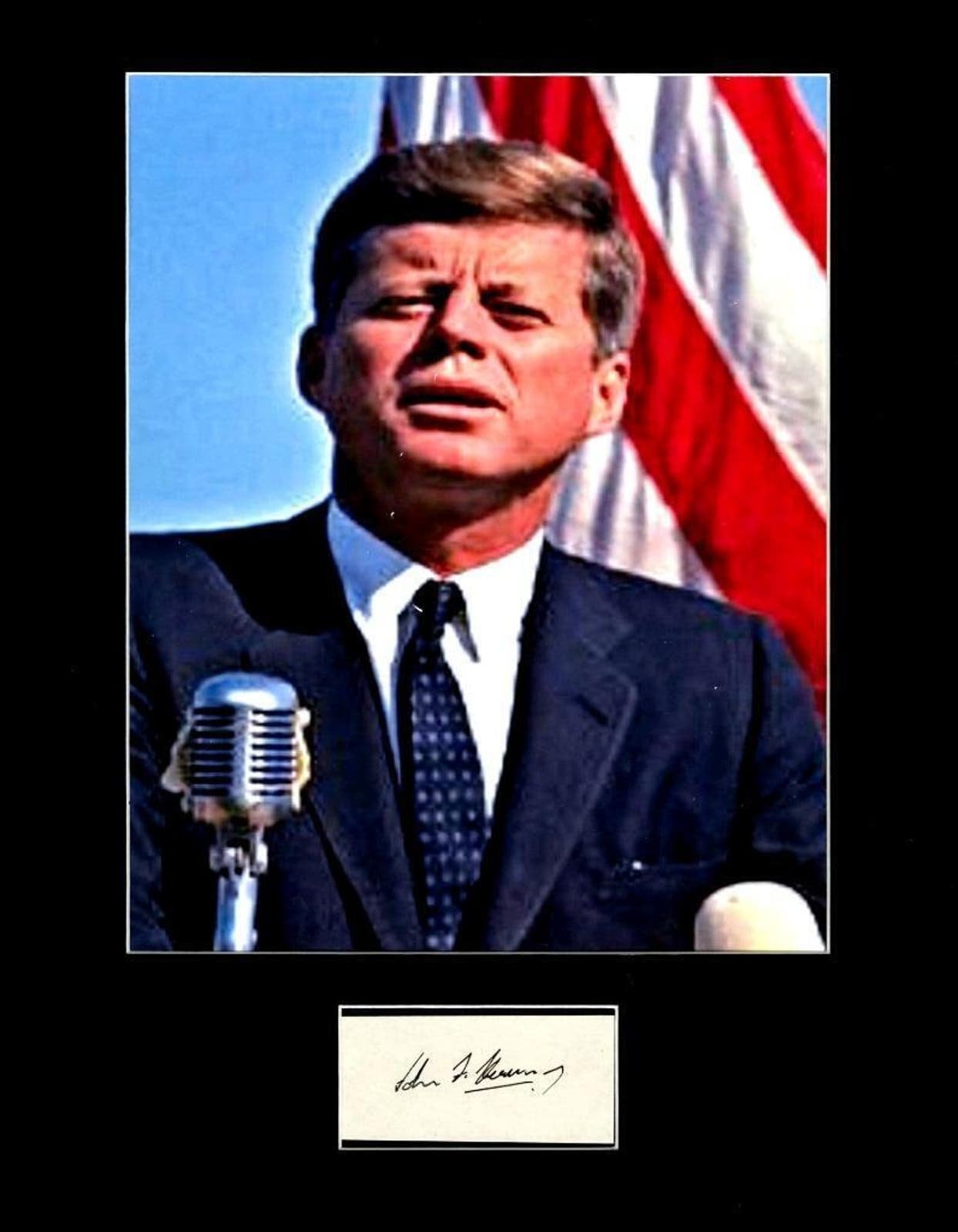 Jfk autograph - Etsy 日本