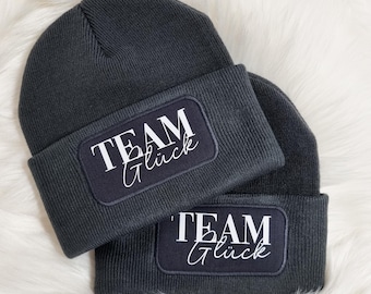 Beanie with name, personalized hat, dogmom, gift idea