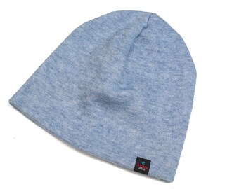 Knit Beanie Light Blue