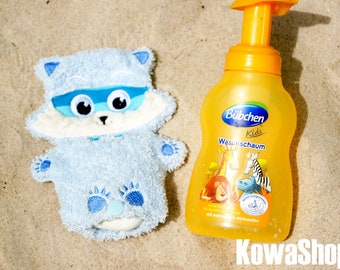 Soap Waschhandschuh Raccoon Blue