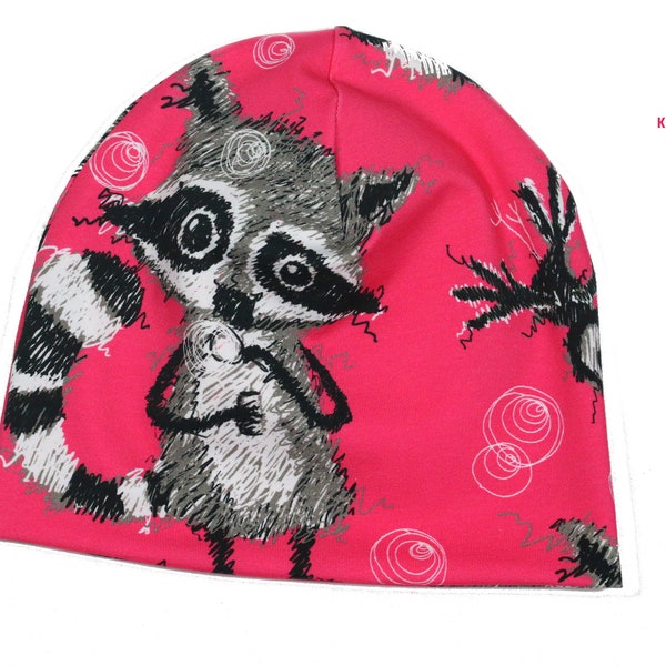 Beanie Racoons pink