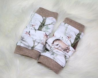 Cuffs children baby forest animals