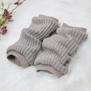 Cuffs children baby sand knit