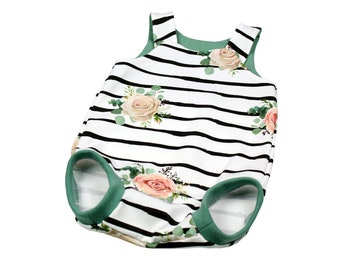 Summer tramp Romper Roses