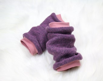 New wool merino wool wool walke cuffs baby cuffs leg warmers walk berry