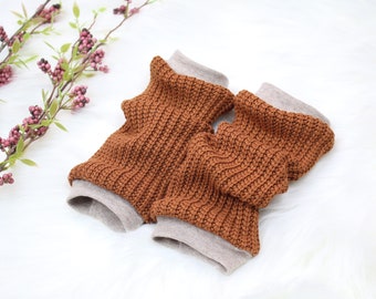 Cuffs Kids Baby Rust Knitwear