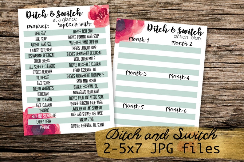 5x7 Happy Oily Mail Oil Class Oily education Oil Education Mailers Welcome Kit Ditch and Switch