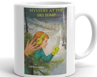 NANCY DREW Tasse Kaffeetasse Mystery an der Sprungschanze Nancy Zeichnete Detektiv