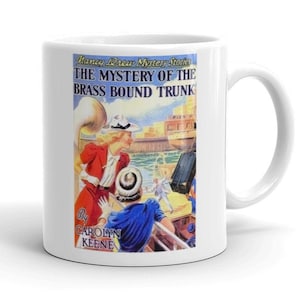 Tazza NANCY DREW &quot;Il mistero del baule con la legatura in ottone&quot; Nancy Drew Mystery Stories