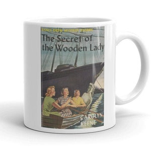 NANCY DREW Coffee Mug/The Secret of the Wooden Lady/Carolyn Keene Mystery