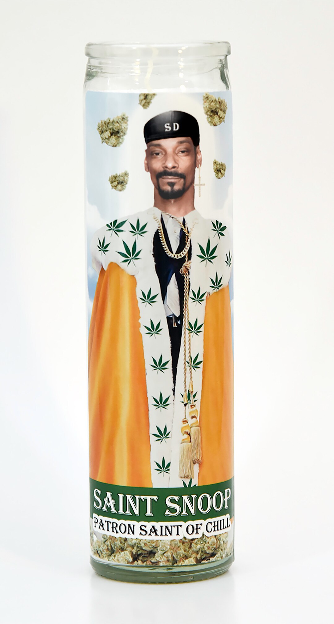 SAINT SNOOP Snoop Dogg Prayer Candle Snoop Dogg Novelty Etsy