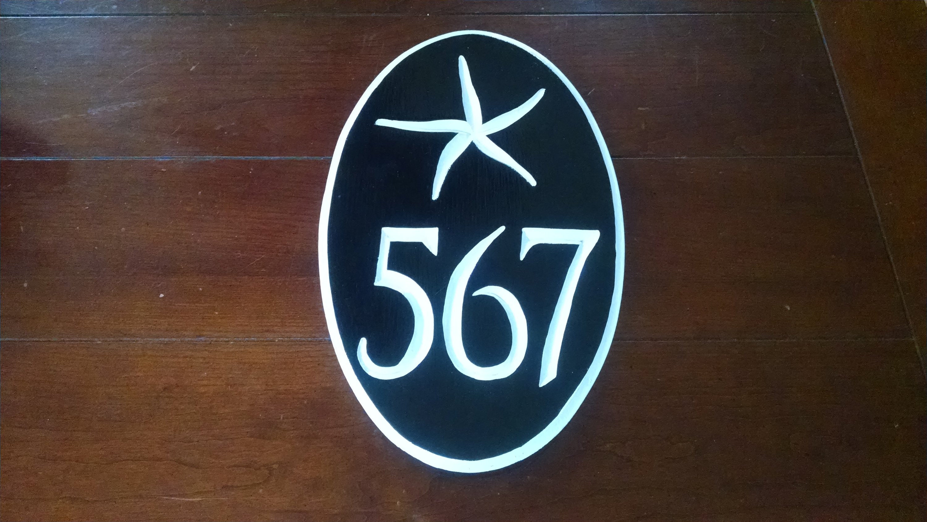 Custom House Numbers Etsy