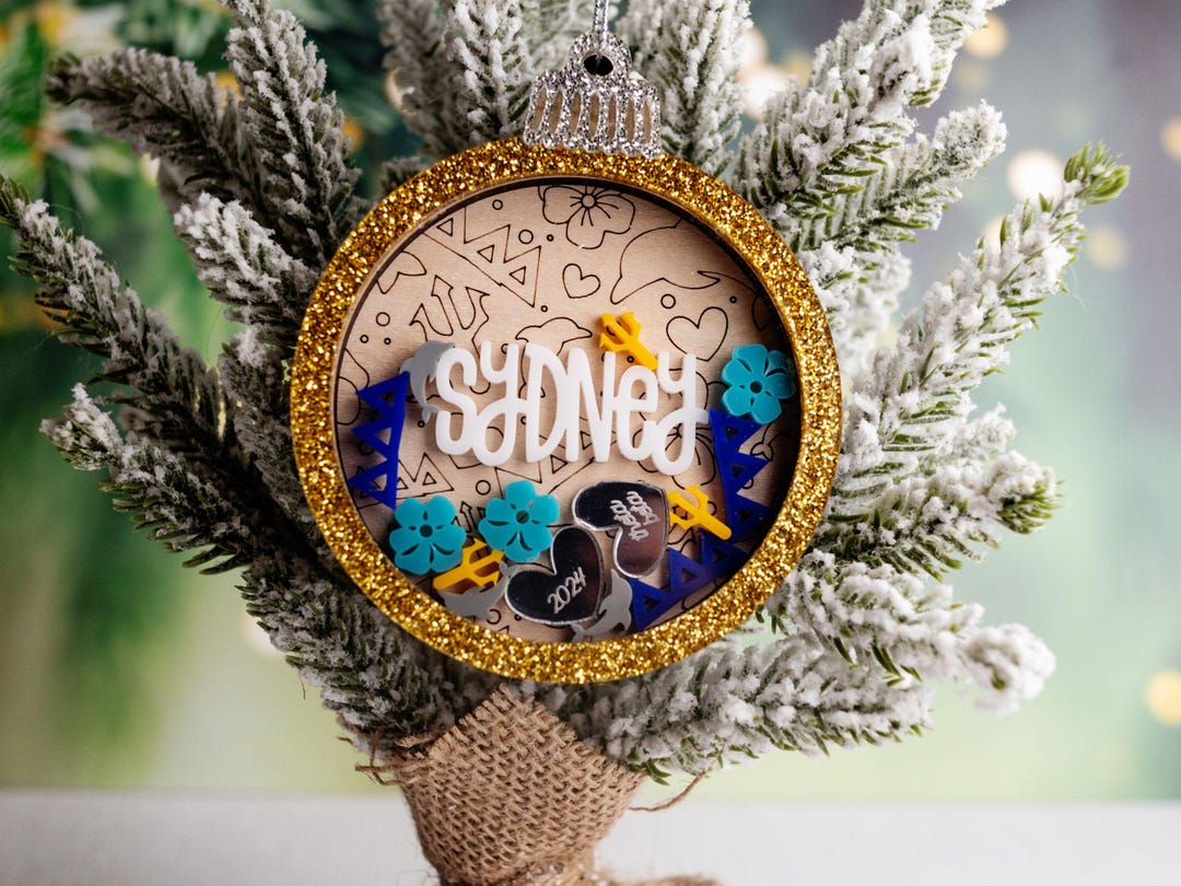 Delta Delta Delta Ornament Sorority Ornament Christmas Ornament Tri