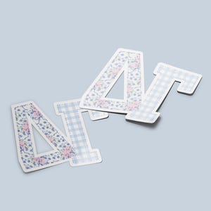 Delta Gamma - Sticker - Large Mixed Patchwork - Sorority Decal - Big Little Gift - Greek Merch