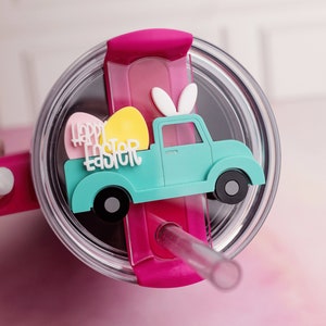 Easter Tumbler Tag - Easter Tumbler Topper - Easter Truck Tumbler Accessory