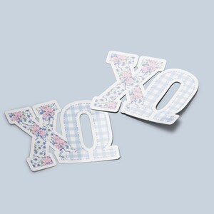 Chi Omega - Sticker - Large Mixed Patchwork - Sorority Decal - Big Little Gift - Greek Merch