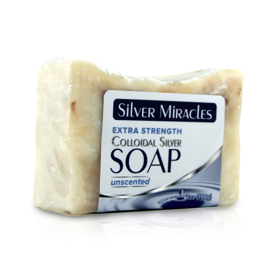 Colloidal Silver Extra Strength Soap Etsy