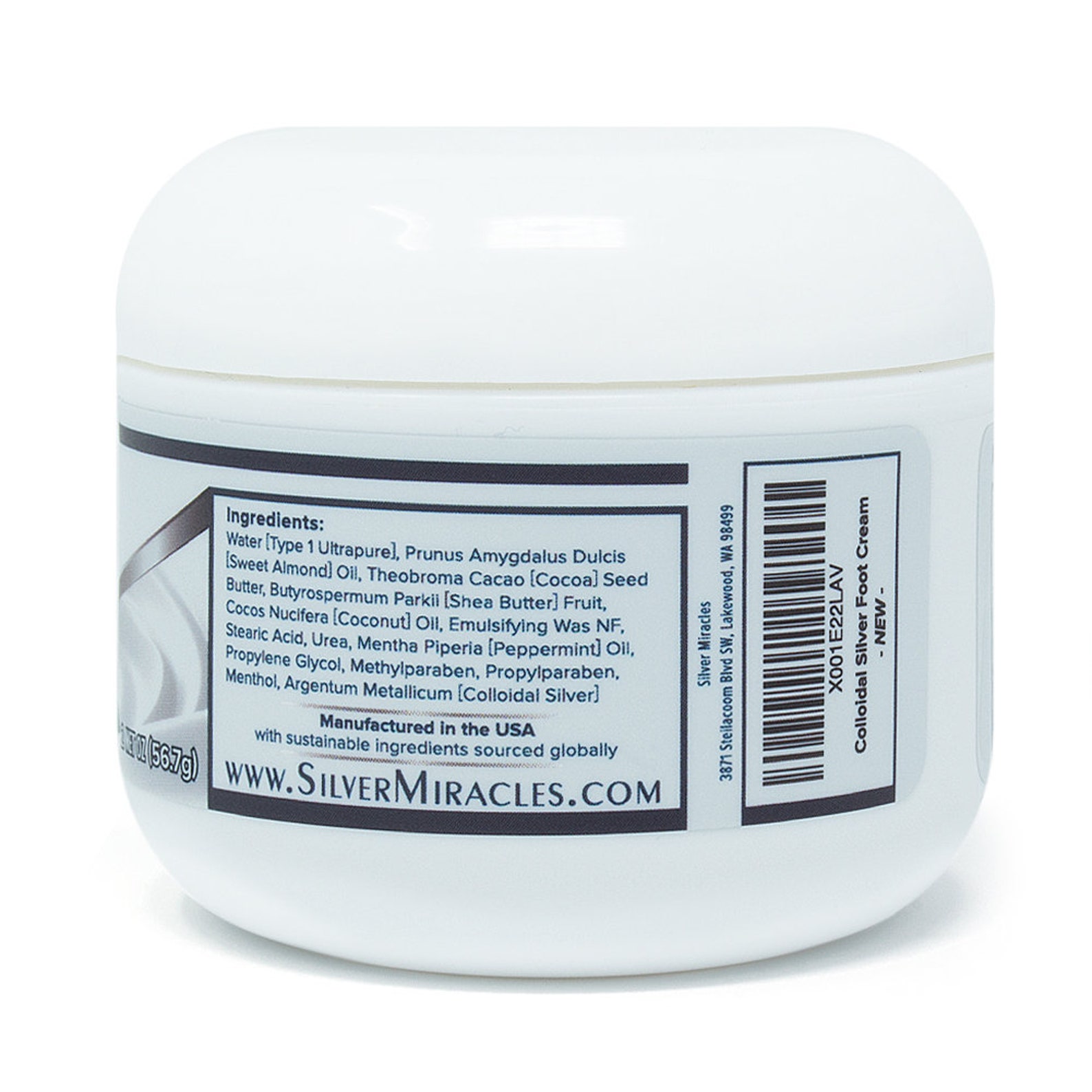 Colloidal Silver Foot Cream Etsy