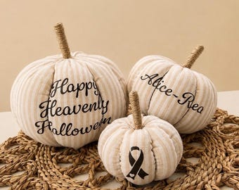 Personalised pumpkin | Halloween pumpkin |Autumn decor | Halloween decor | Seasonal