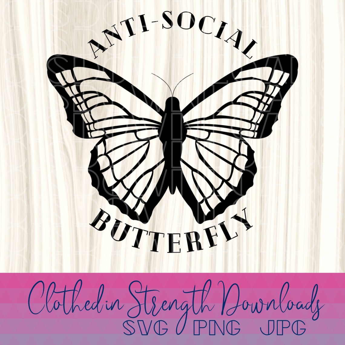 Free Free 243 Antisocial Butterfly Svg SVG PNG EPS DXF File