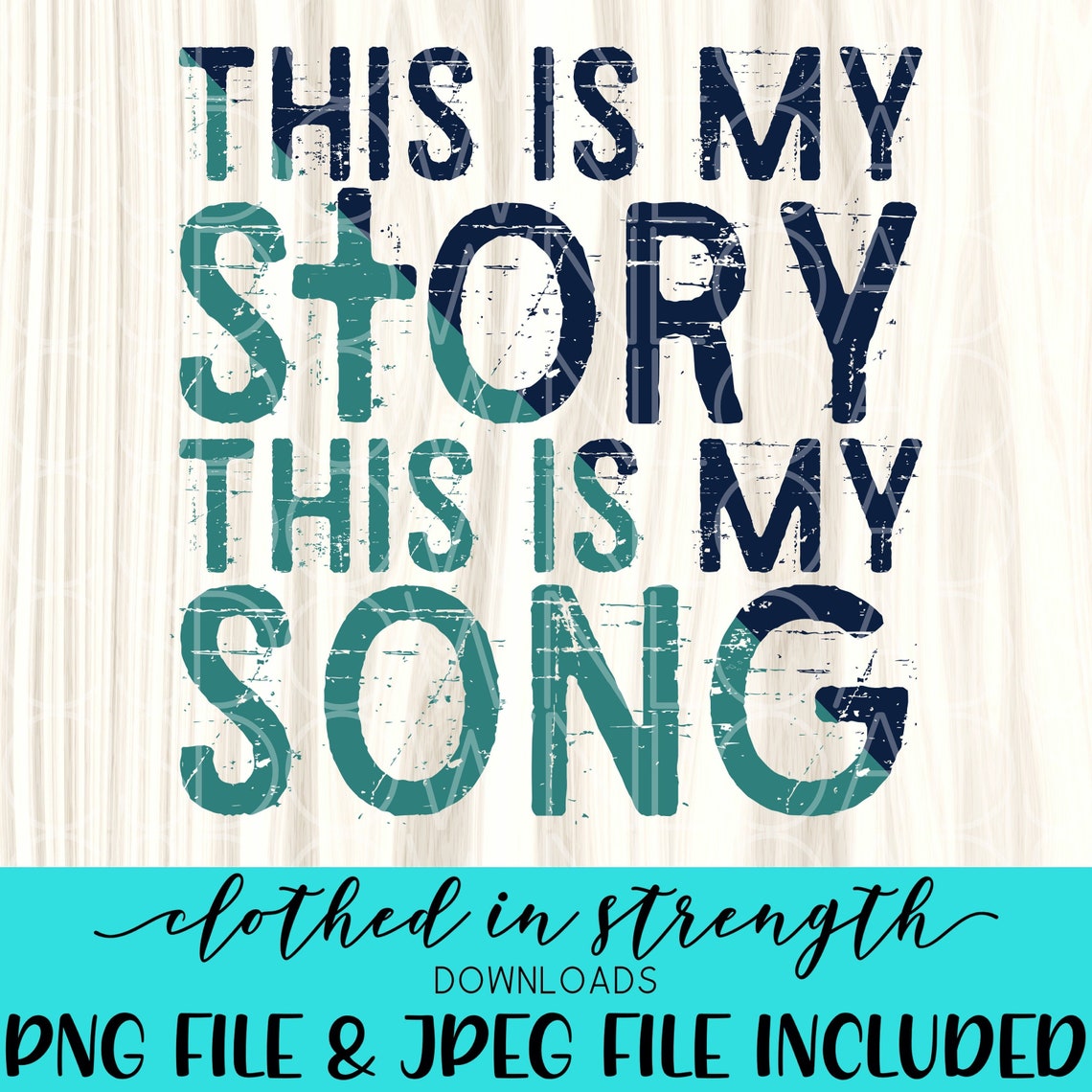This is My Story This is My Song File Christian Download Etsy