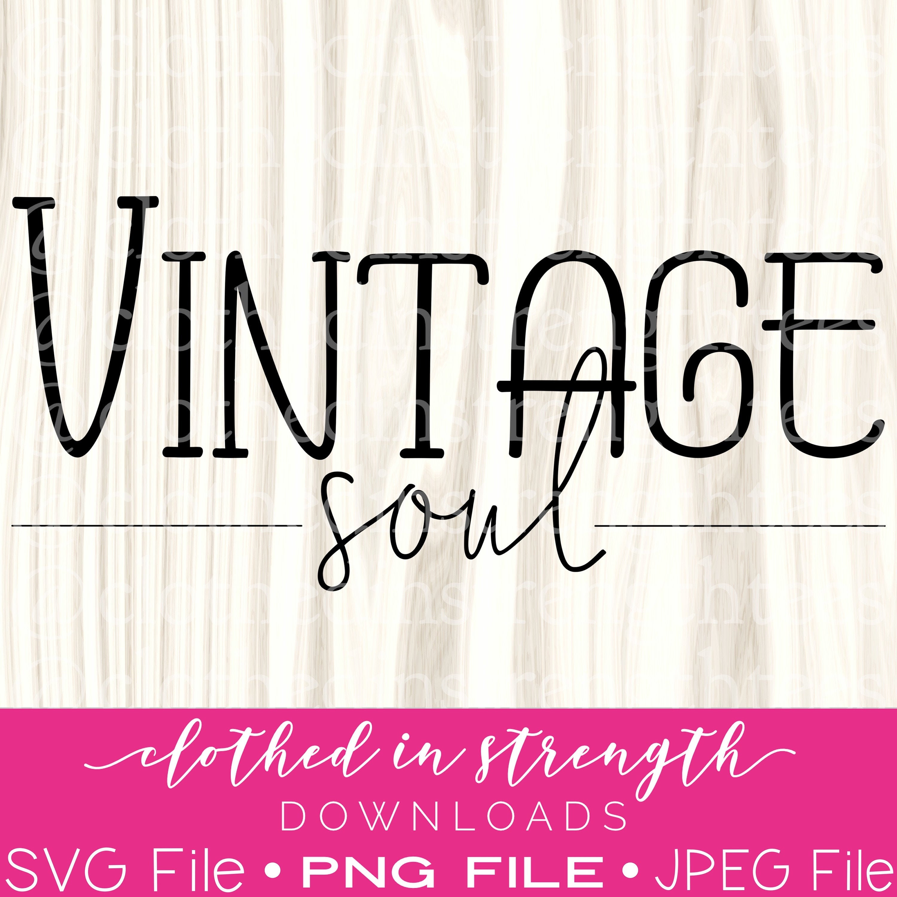 Download Vintage Soul Svg File Vintage Download Digital Download Etsy