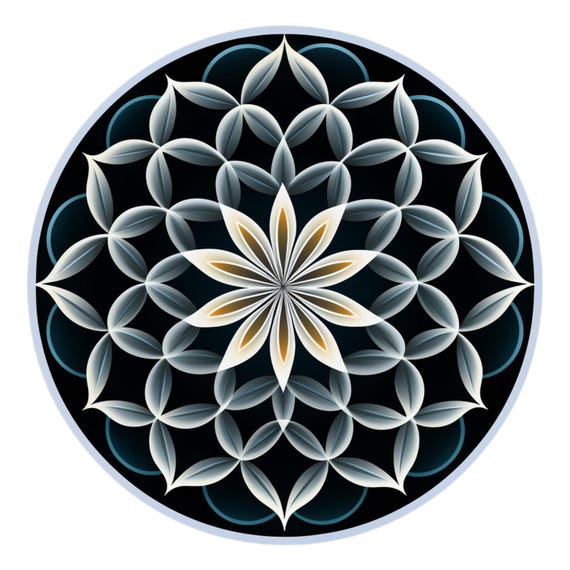 Flower of Life Inspired Digital Download Collection. Scared Shapes