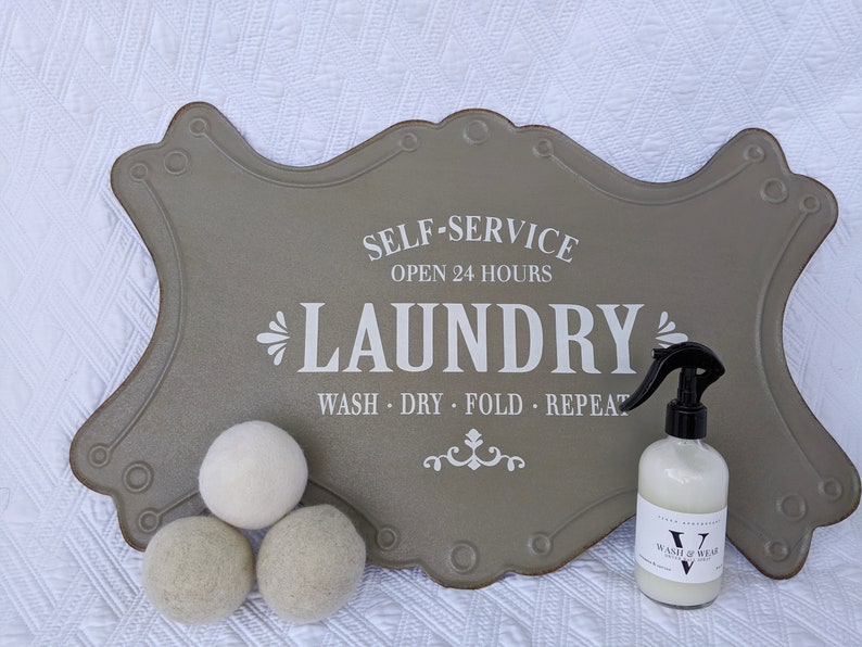 wash & wear dryer ball spray: eco-friendly fabric softener, static reducer, laundry scent booster image 2