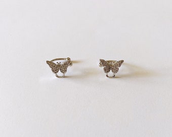 Butterfly Ear Cuffs
