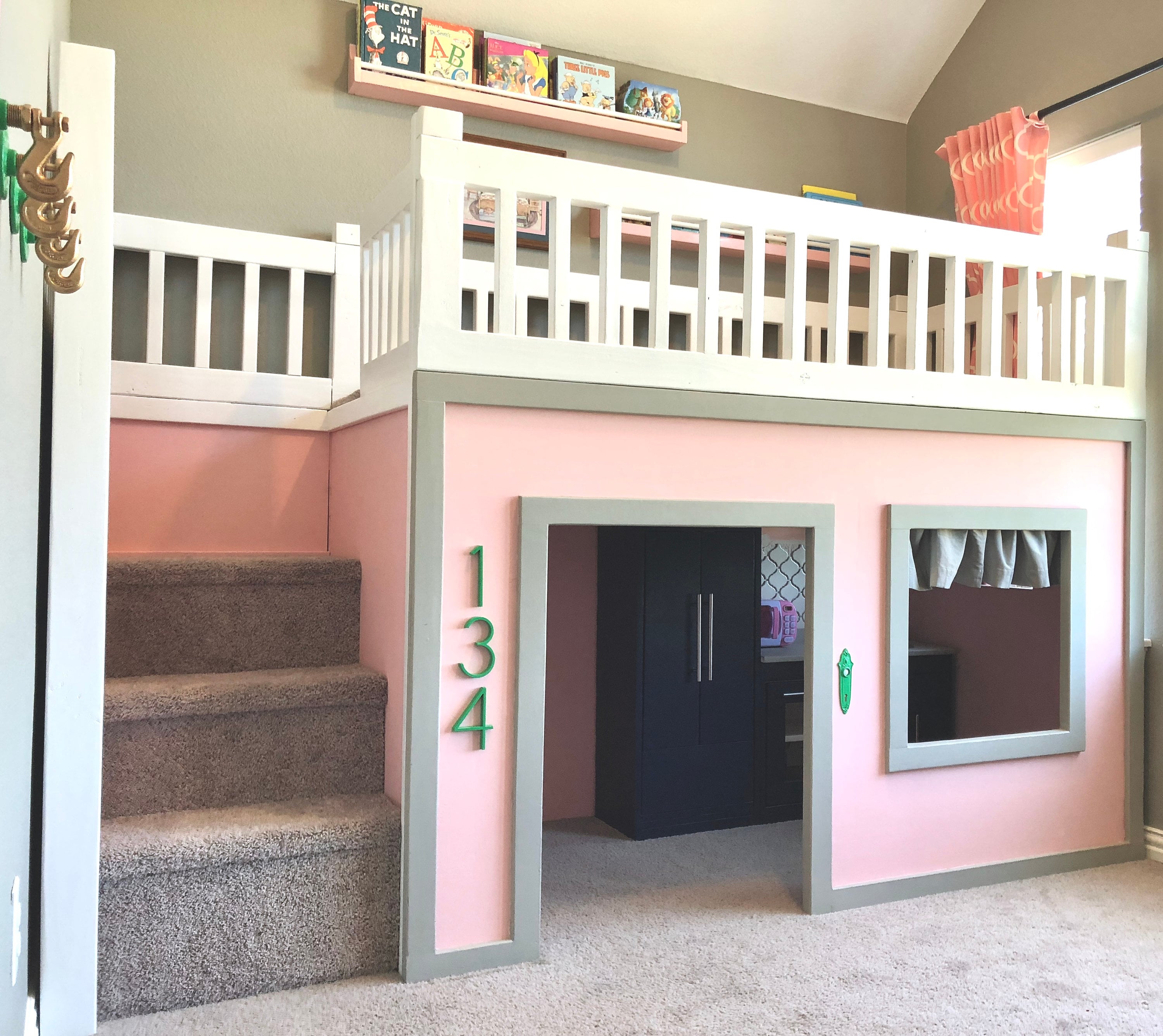 Playhouse Loft playhouse bed playhouse loft bed loft bed ...