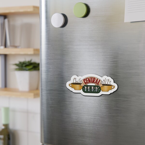 Friends | Central Perk Fridge Magnet | Die-Cut Magnets (2x2, 3x3, 4x4)