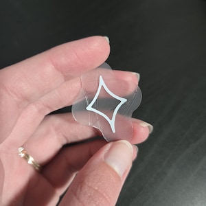Rainbow Suncatcher Mini Star Pack: Removable Window Cling