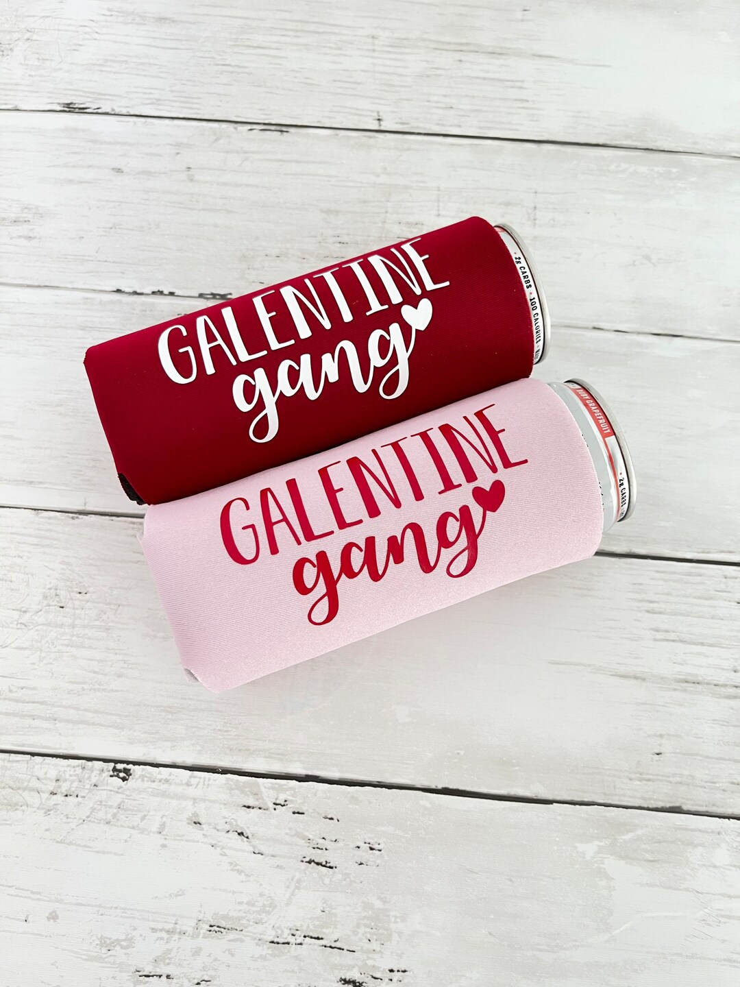 Galentine's Day Gift Slim Can Cooler, Valentine's Day Party Favors ...