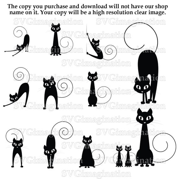 Download Svg File Cats Svg Instant Download Cricut Silhouette Etsy PSD Mockup Templates