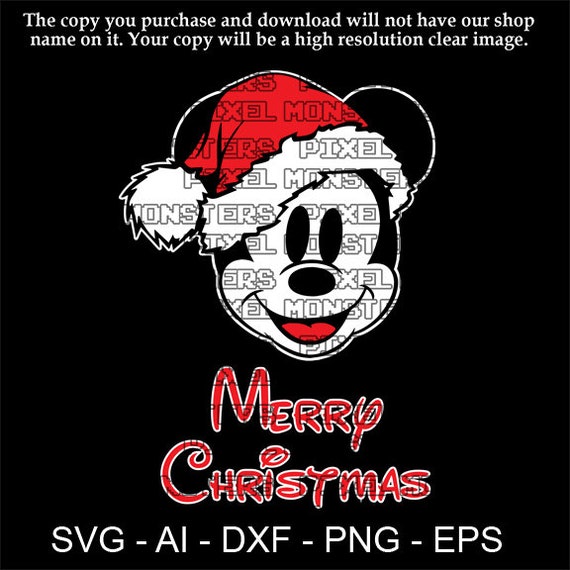Download Free Disney Svg Disney Christmas Svg Mickey Mouse Svg Christmas Etsy SVG DXF Cut File