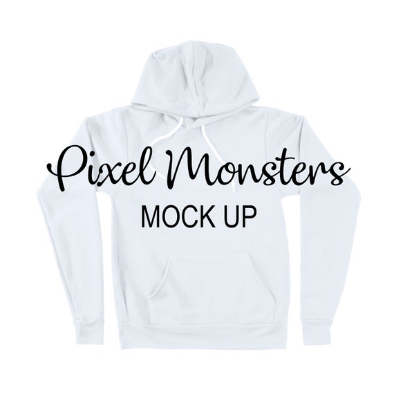 Bella Canvas 3719 Hoodie Mockup Baby Blue Bella Canvas 3719 Etsy