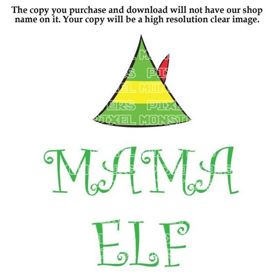 Download Christmas Svg Mama Elf Svg Elf Quote Svg Christmas Svg Etsy