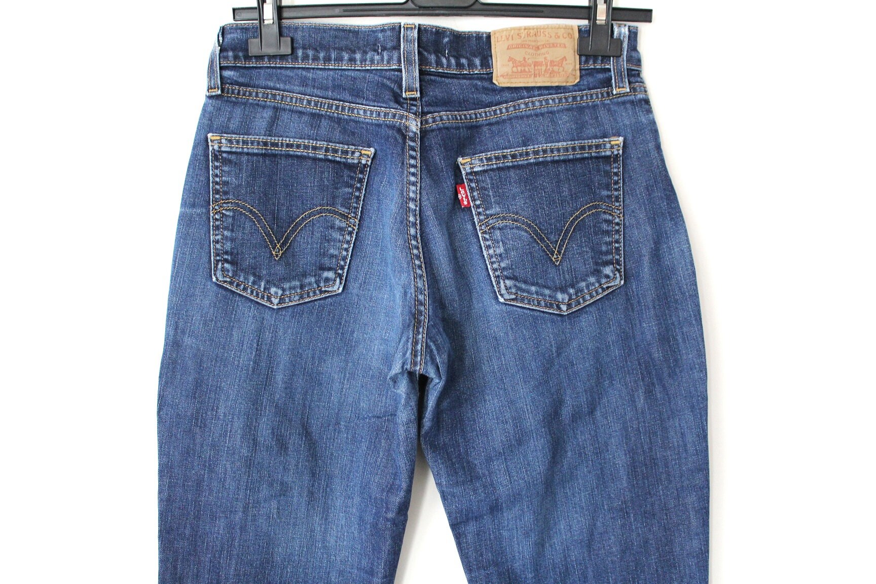 Blue Levis Jeans Vintage Levis Denim Pants Straight Leg Low | Etsy