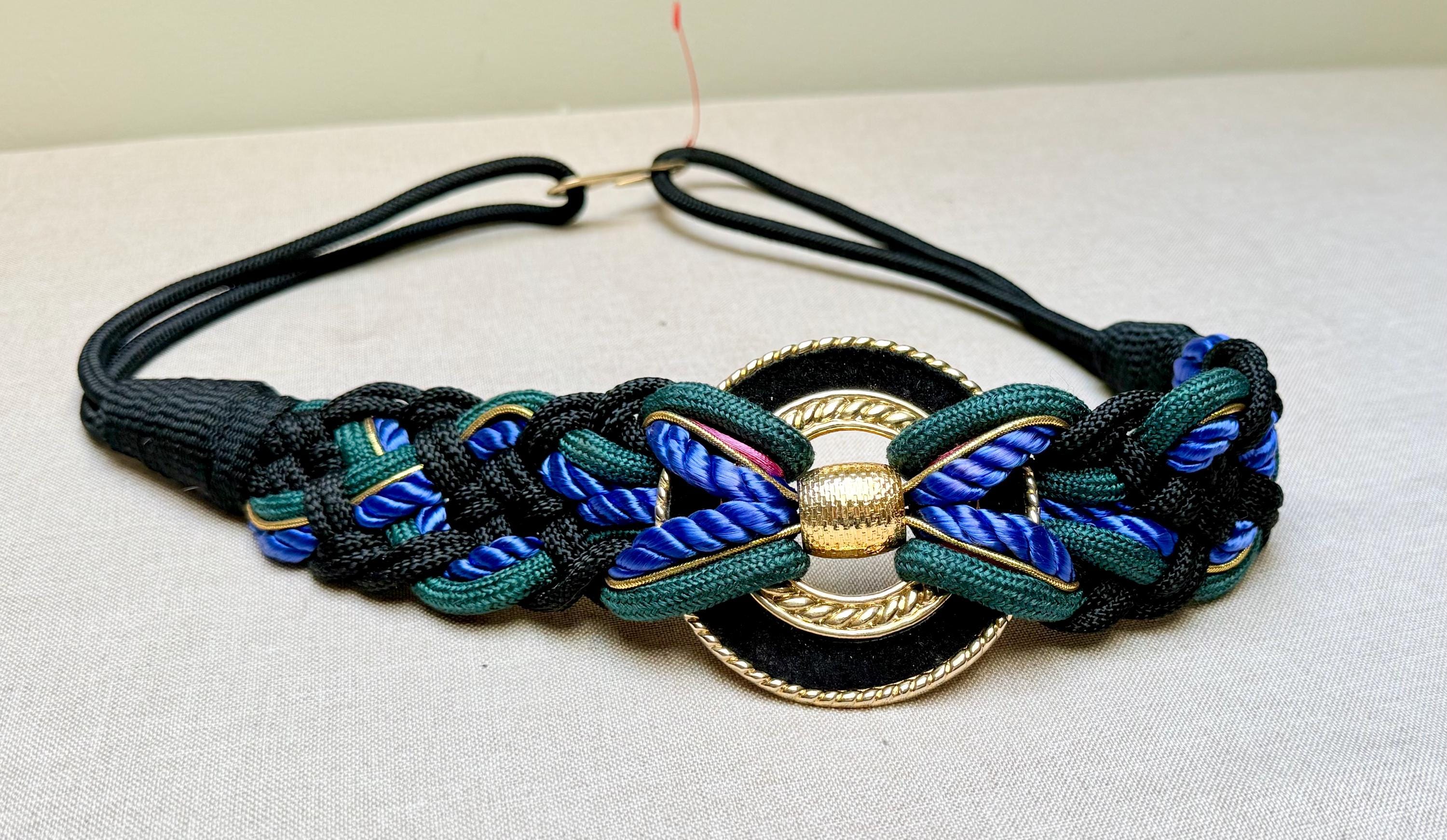 Gold Rope Belt 80s - Etsy