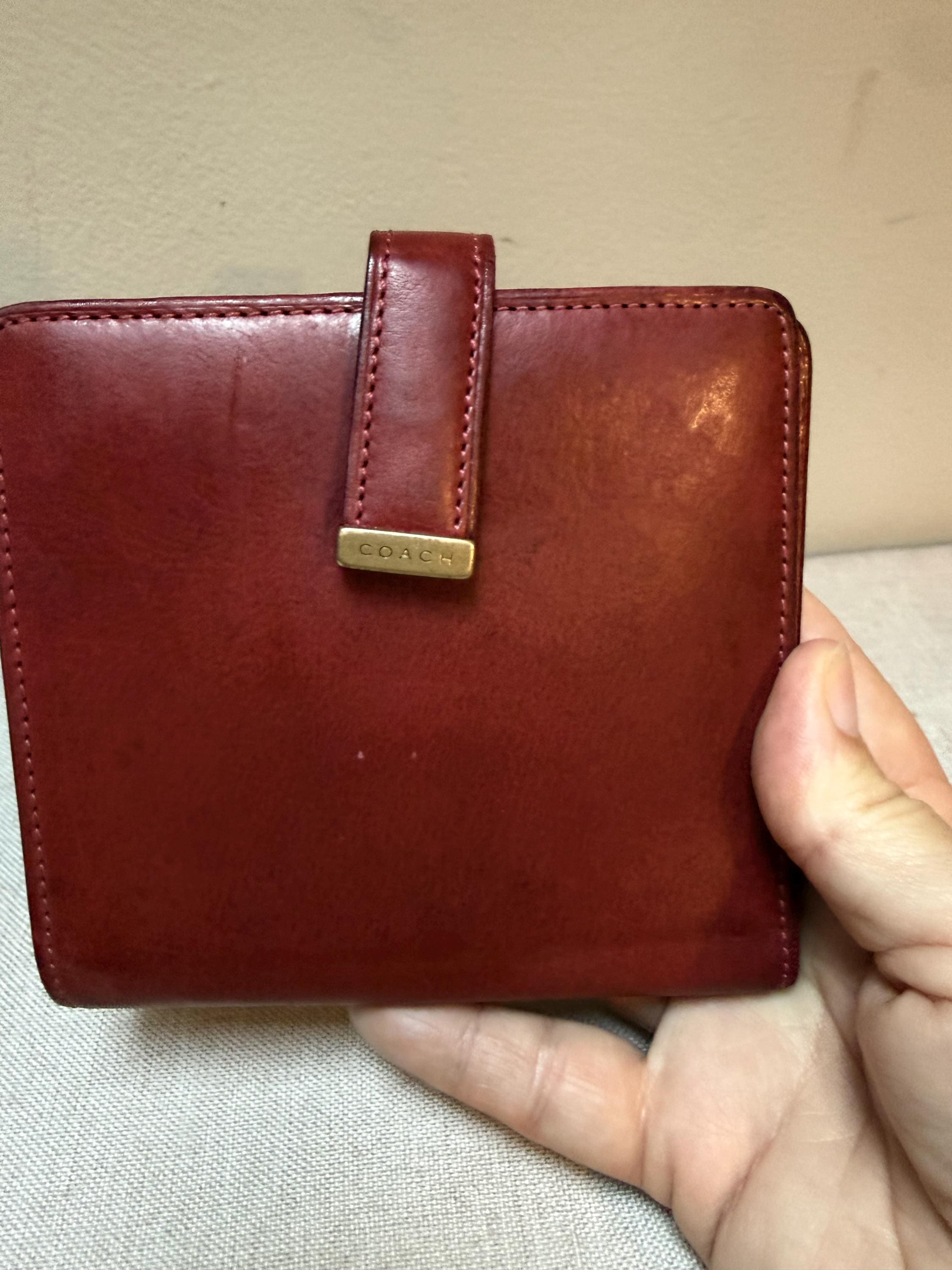 Vintage Coach Wallet 90s - Etsy