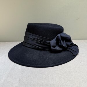 Laura Ashley Black Hat - Etsy display picture 3