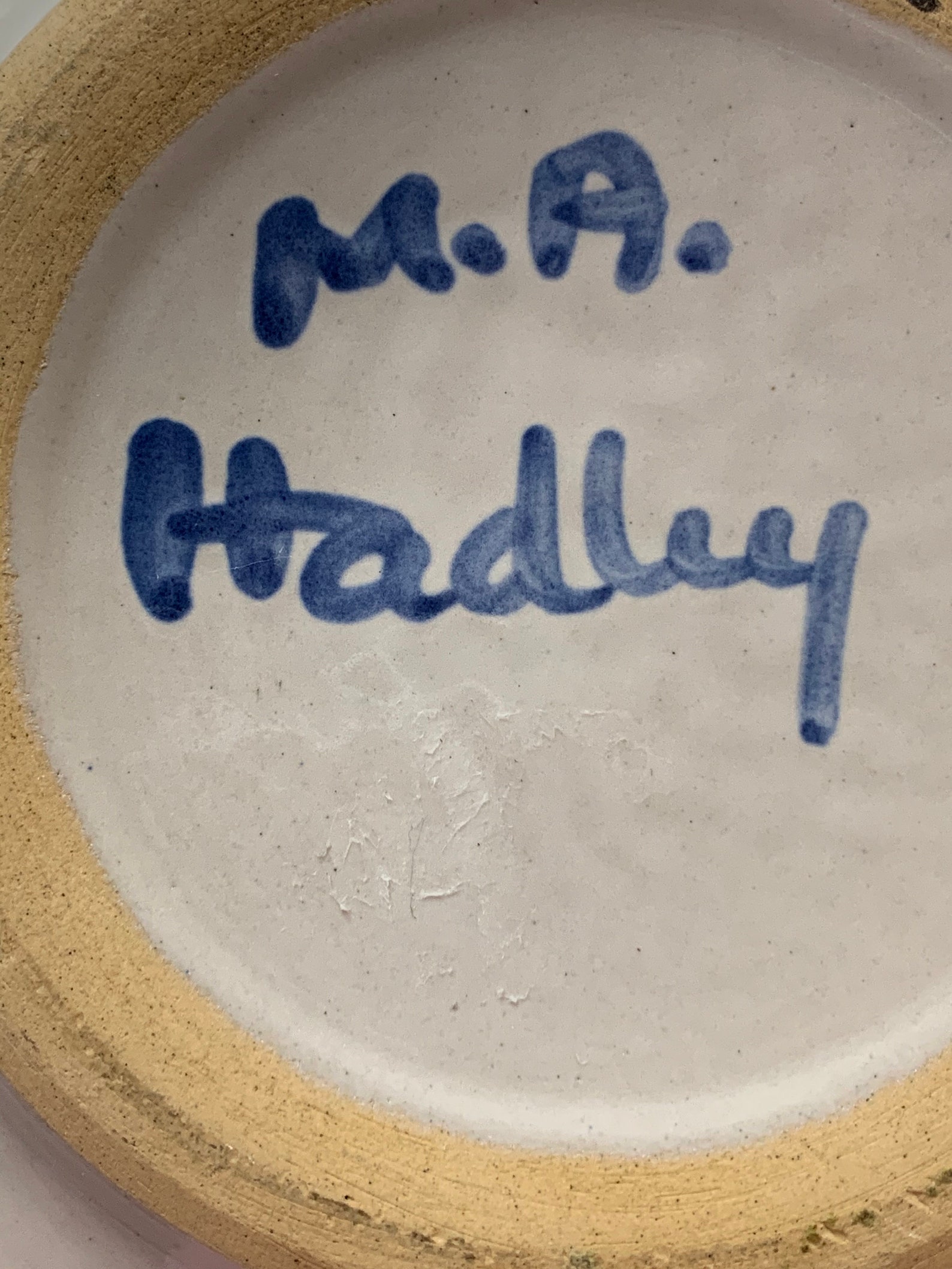 M. A. Hadley Large 11 Stoneware Spaghetti/Serving Bowl Etsy