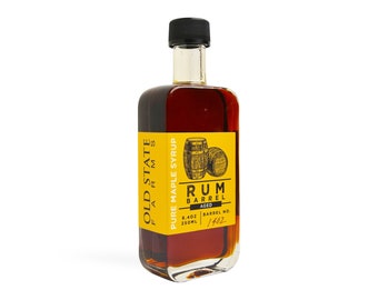 Jamaican Rum Barrel Aged pure maple syrup